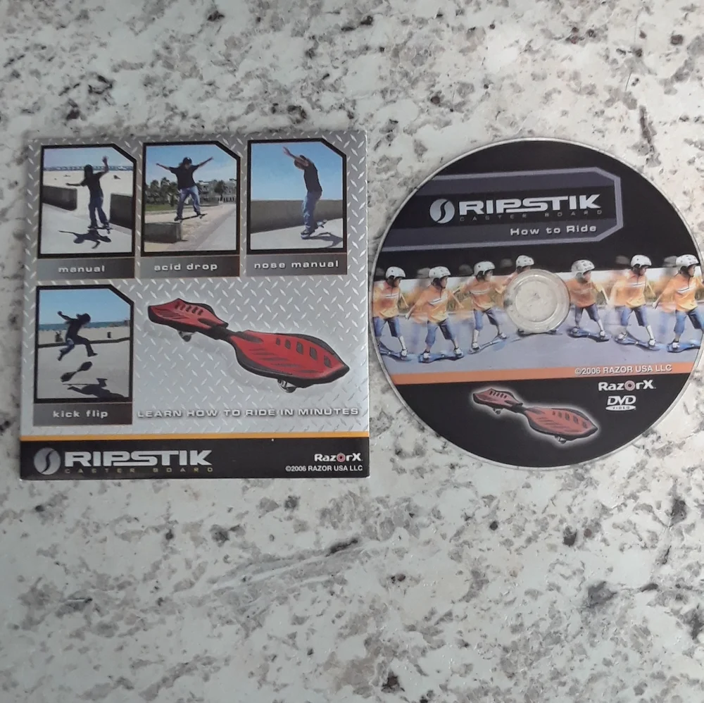 How To Ride a  Ripstick DVD New - Picture 4 of 4